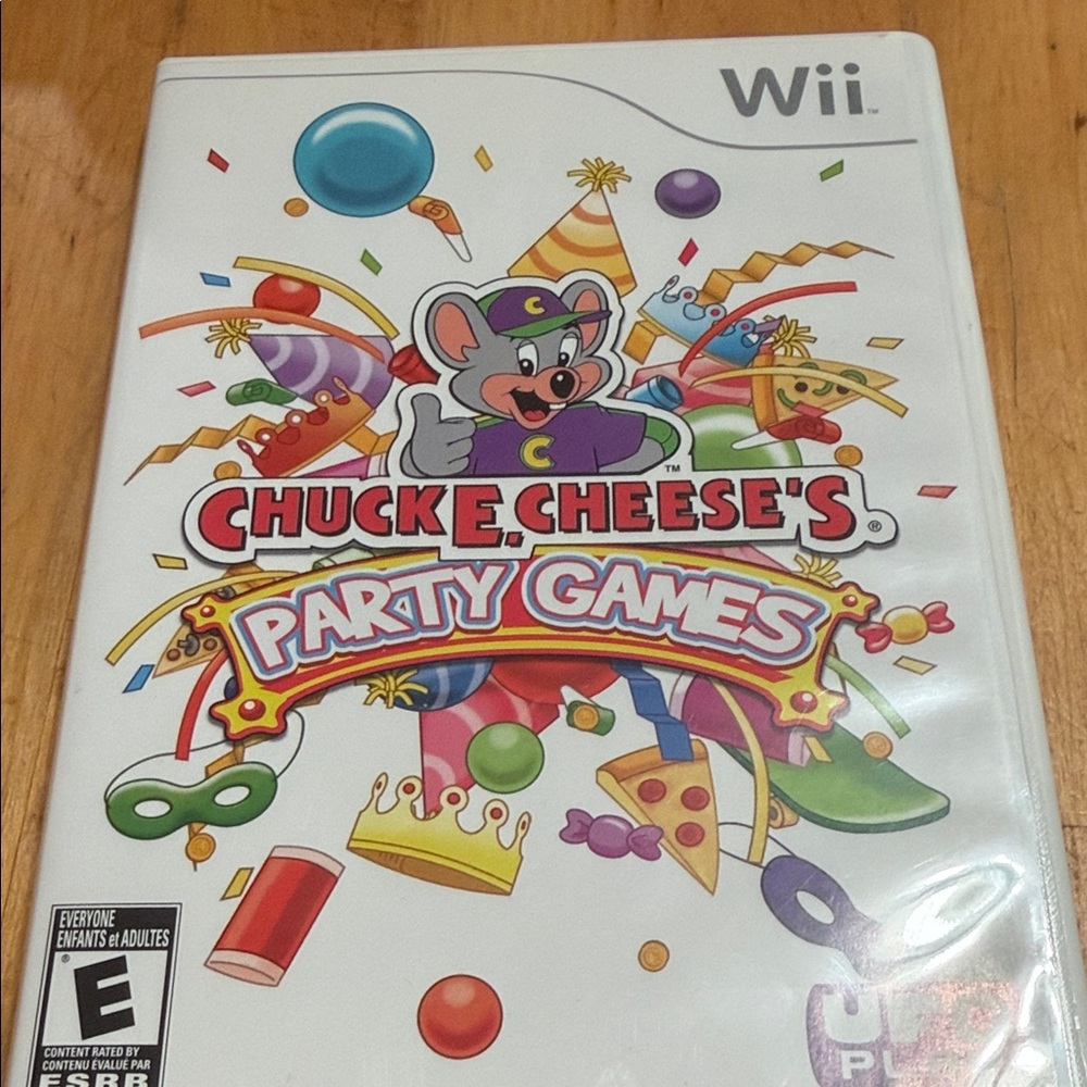 🖤Nintendo Wii Chuck E. Cheese’s Party Games Game🖤